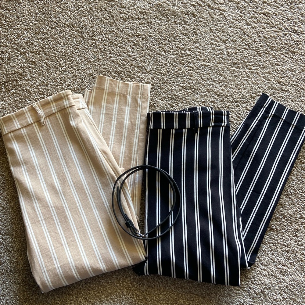 Forever 21 dress pants in XS with belt